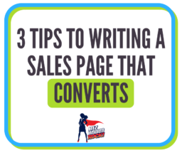 sales page conversion